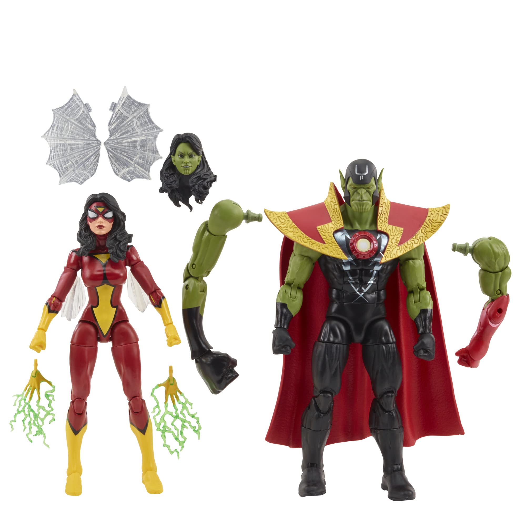 Figuras De Acción Marvel Legends Skrull Queen Super-skrull - Venta Internacional.