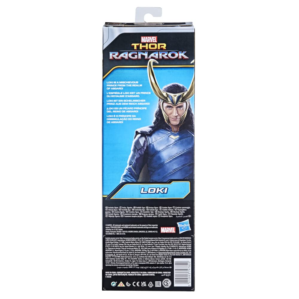 Foto 4 | Figura De Acción Avengers Marvel Titan Hero Series Loki 30 Cm - Venta Internacional.