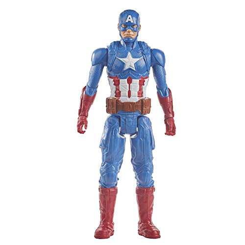 Foto 4 pulgar | Figura Capitán América De Hasbro Marvel Avengers Titan Hero Series