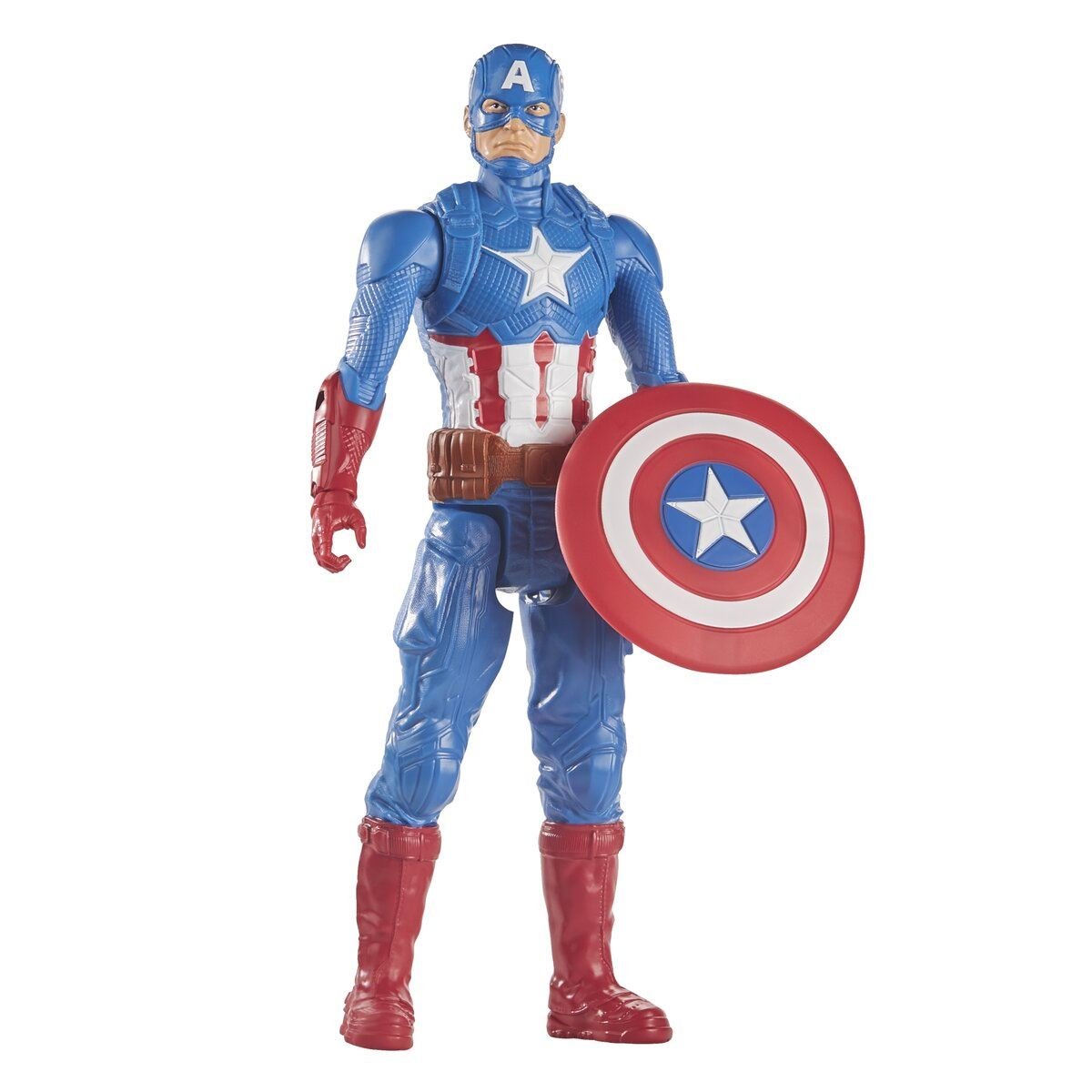 Foto 5 pulgar | Figura Capitán América De Hasbro Marvel Avengers Titan Hero Series