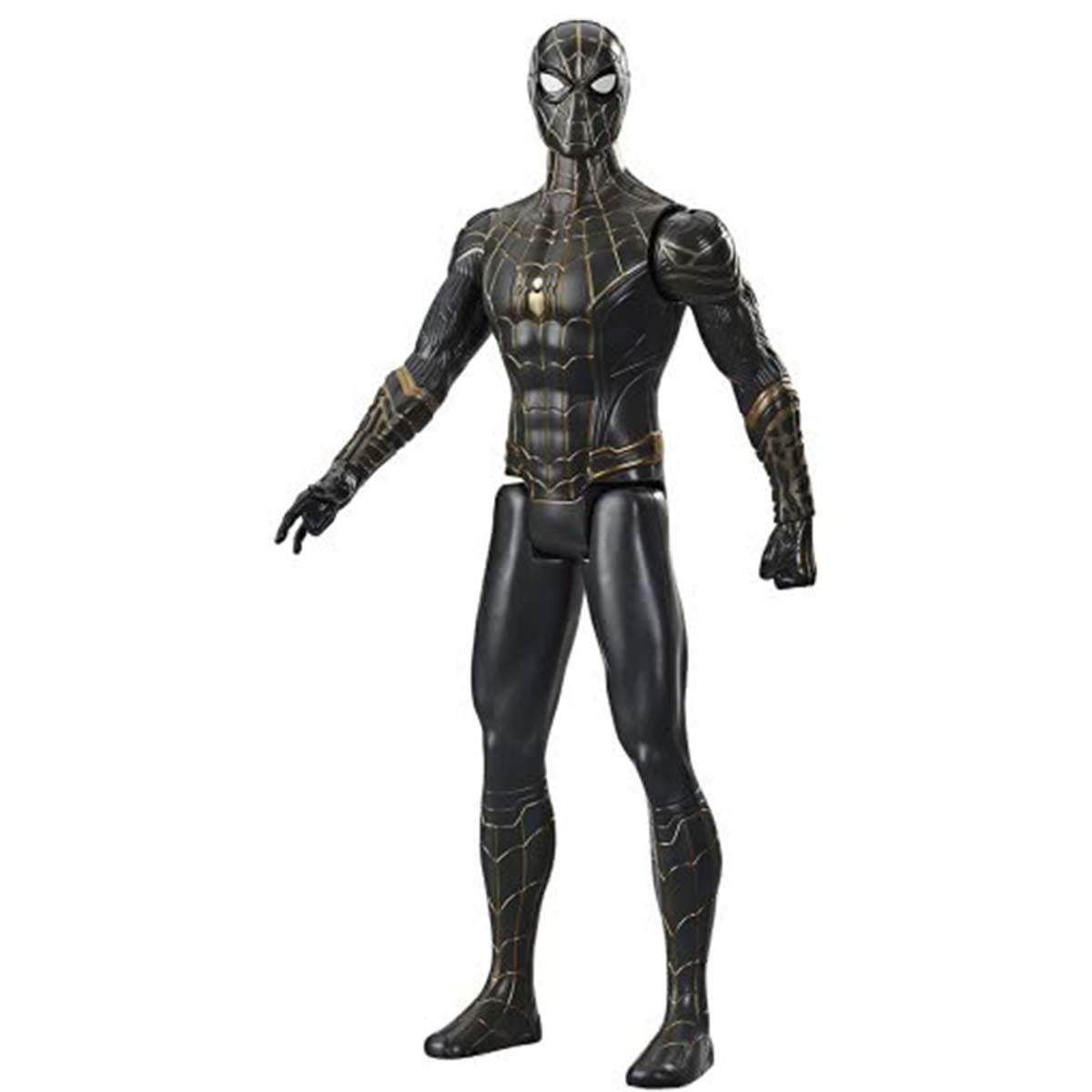 Foto 3 pulgar | Figura De Acción Hasbro Titan Hero Spider-man Negro/dorado