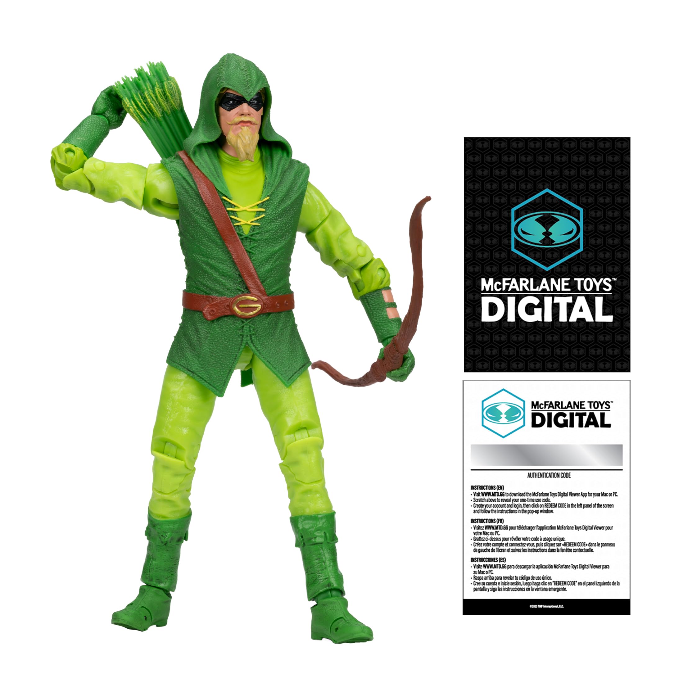 Foto 2 pulgar | Figura de Acción Mcfarlane Toys DC Direct Green Arrow de 18 cm - Venta Internacional