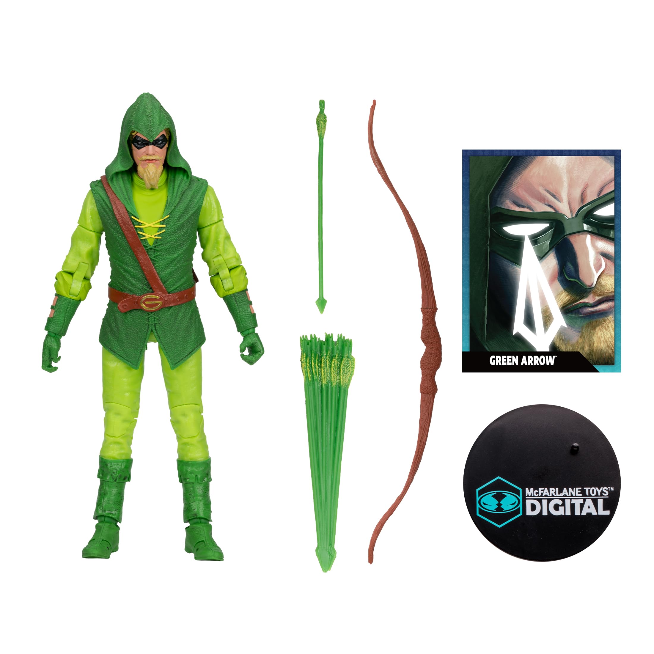 Foto 4 pulgar | Figura de Acción Mcfarlane Toys DC Direct Green Arrow de 18 cm - Venta Internacional