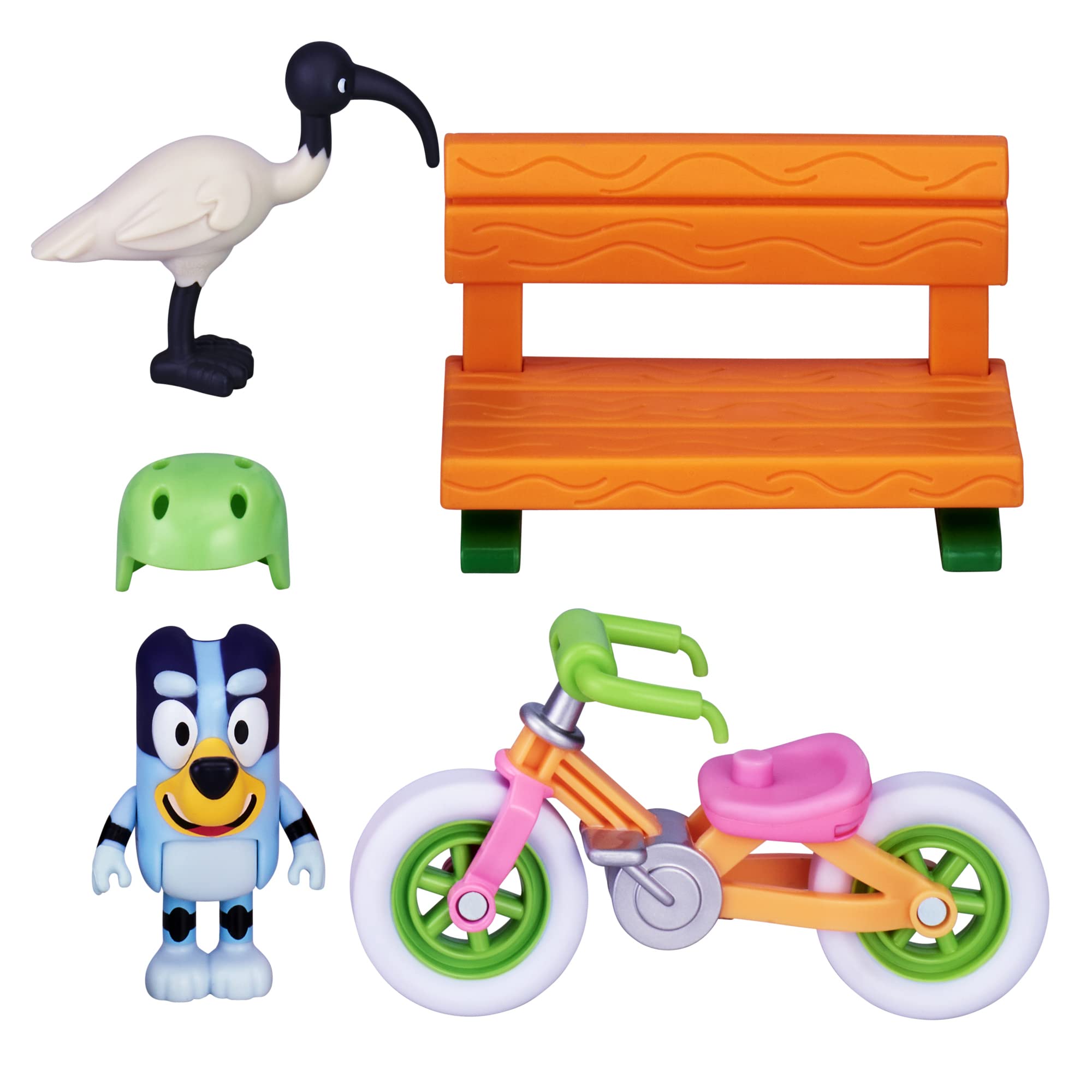 Foto 2 pulgar | Vehículo De Bicicleta Toy Bluey Con 2,5-3 Figuras Para Niños - Venta Internacional.