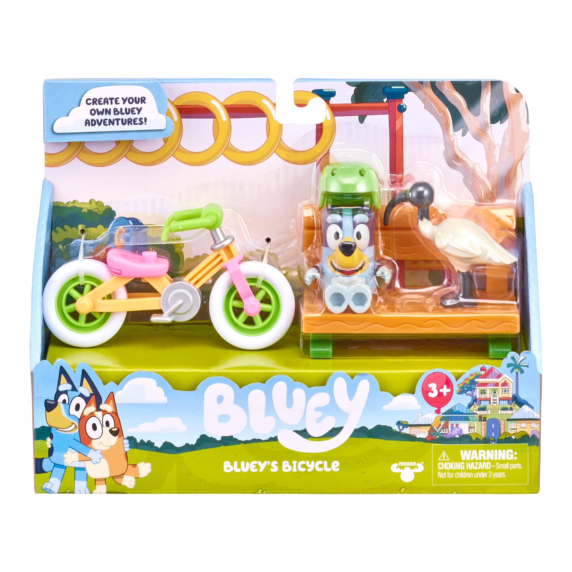 Foto 3 pulgar | Vehículo De Bicicleta Toy Bluey Con 2,5-3 Figuras Para Niños - Venta Internacional.