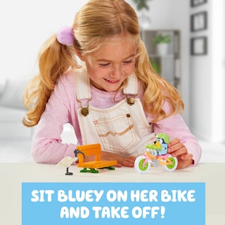 Foto 5 | Vehículo De Bicicleta Toy Bluey Con 2,5-3 Figuras Para Niños - Venta Internacional.