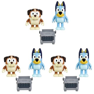 Foto 1 | Juego De 6 Divertidas Figuras De Winton De Toy Bluey School Friends De 6,35 Cm - Venta Internacional.