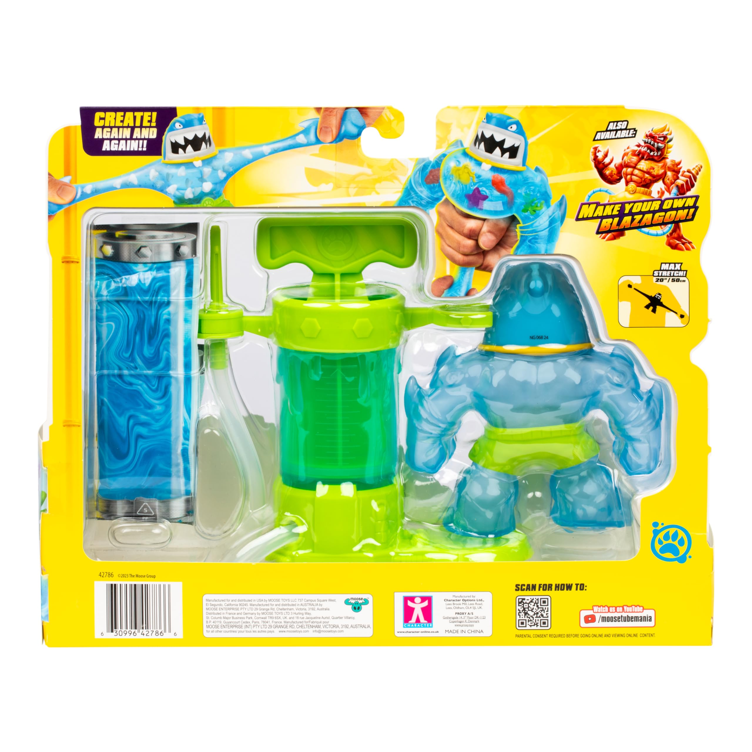 Foto 7 | Figura De Acción Heroes Of Goo Jit Zu Hero Creator Thrash - Venta Internacional.