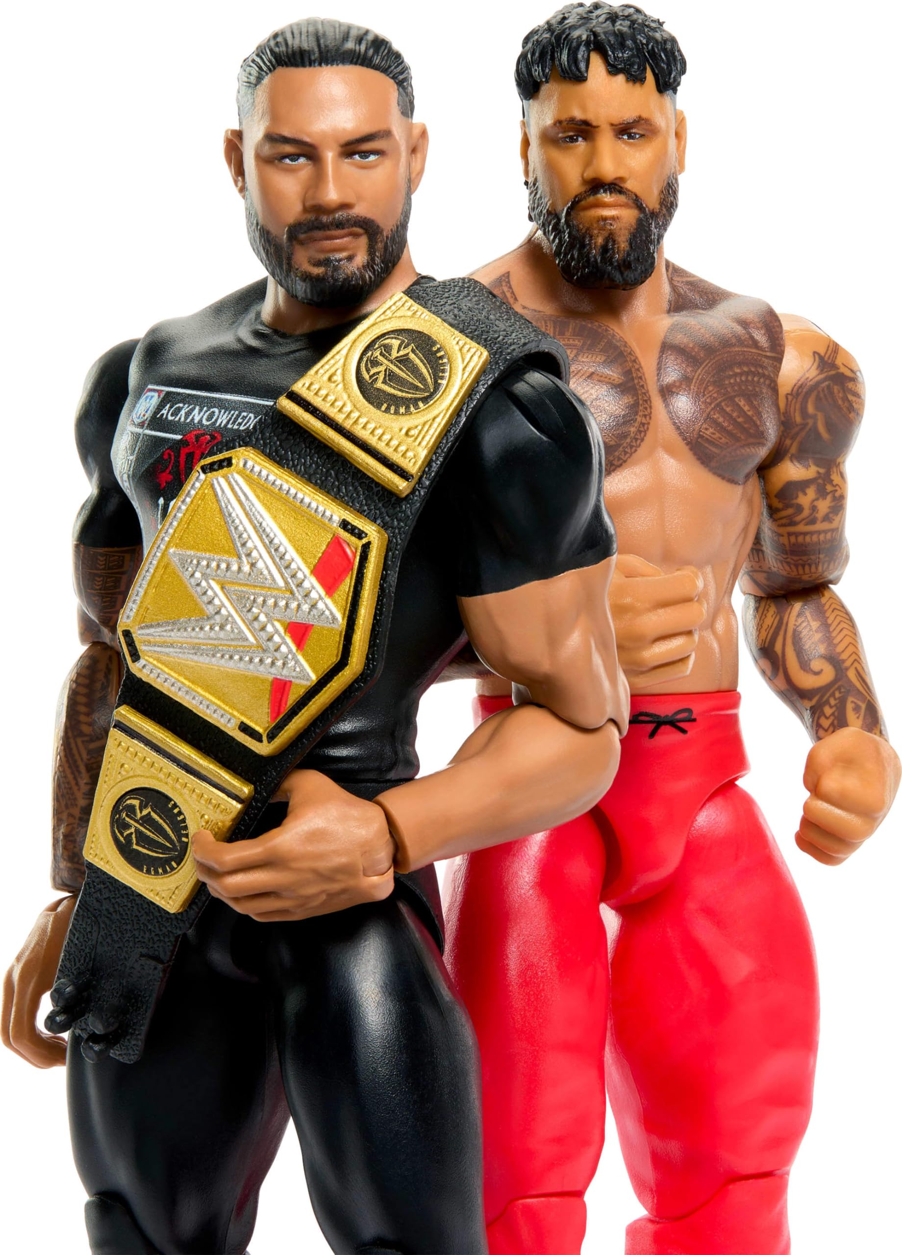 Foto 4 pulgar | Pack De 2 Figuras De Acción Mattel Wwe Main Event Championship - Venta Internacional.