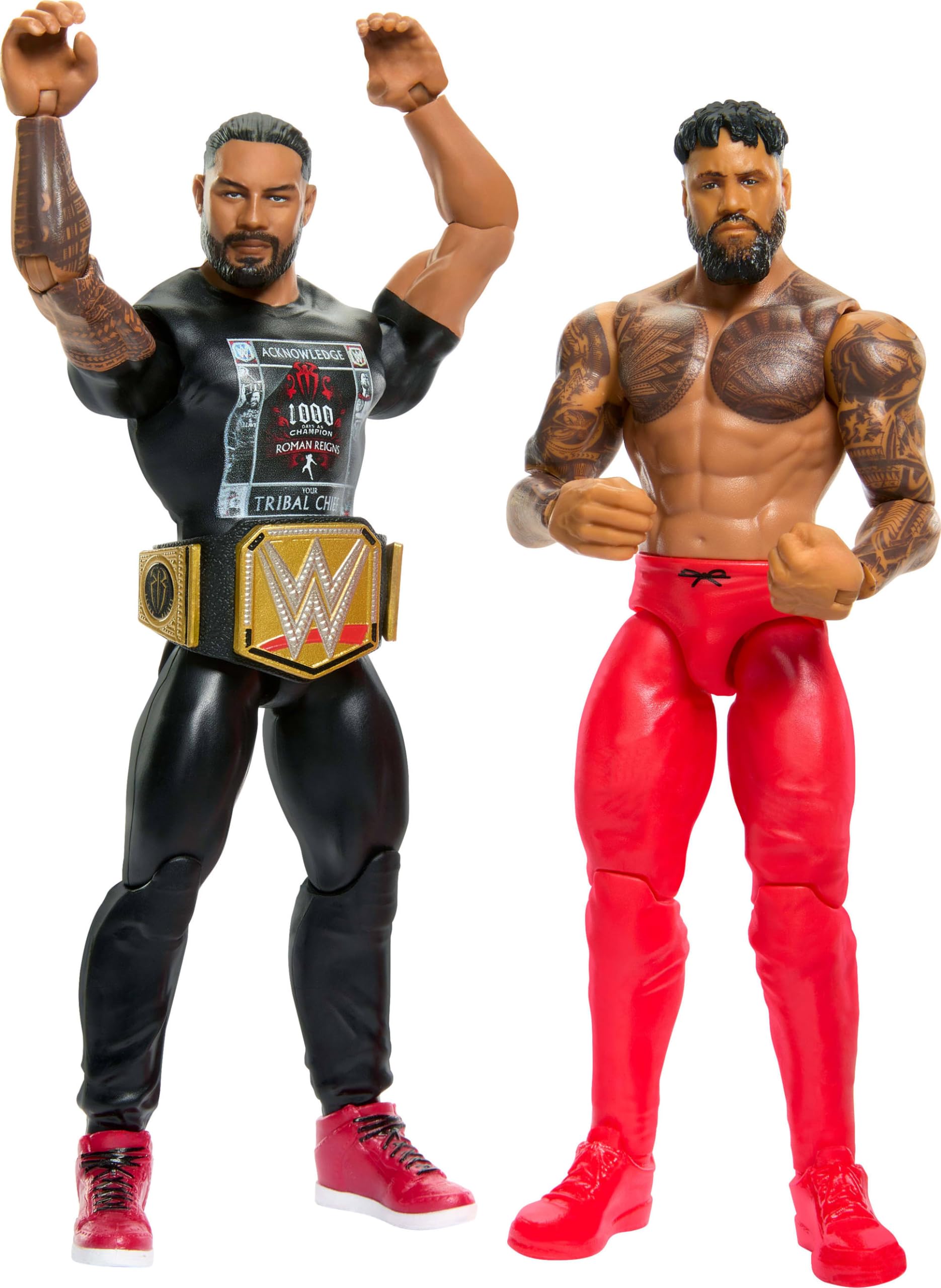 Foto 5 pulgar | Pack De 2 Figuras De Acción Mattel Wwe Main Event Championship - Venta Internacional.