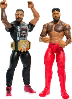 Foto 4 | Pack De 2 Figuras De Acción Mattel Wwe Main Event Championship - Venta Internacional.