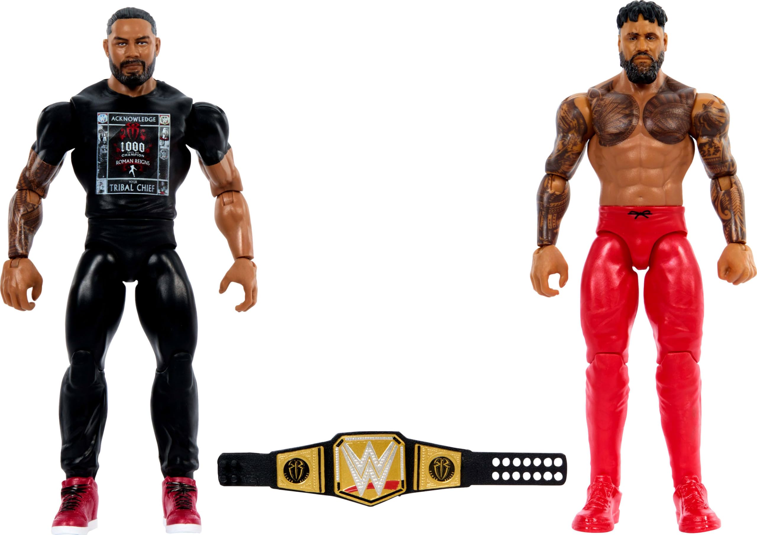 Foto 6 pulgar | Pack De 2 Figuras De Acción Mattel Wwe Main Event Championship - Venta Internacional.
