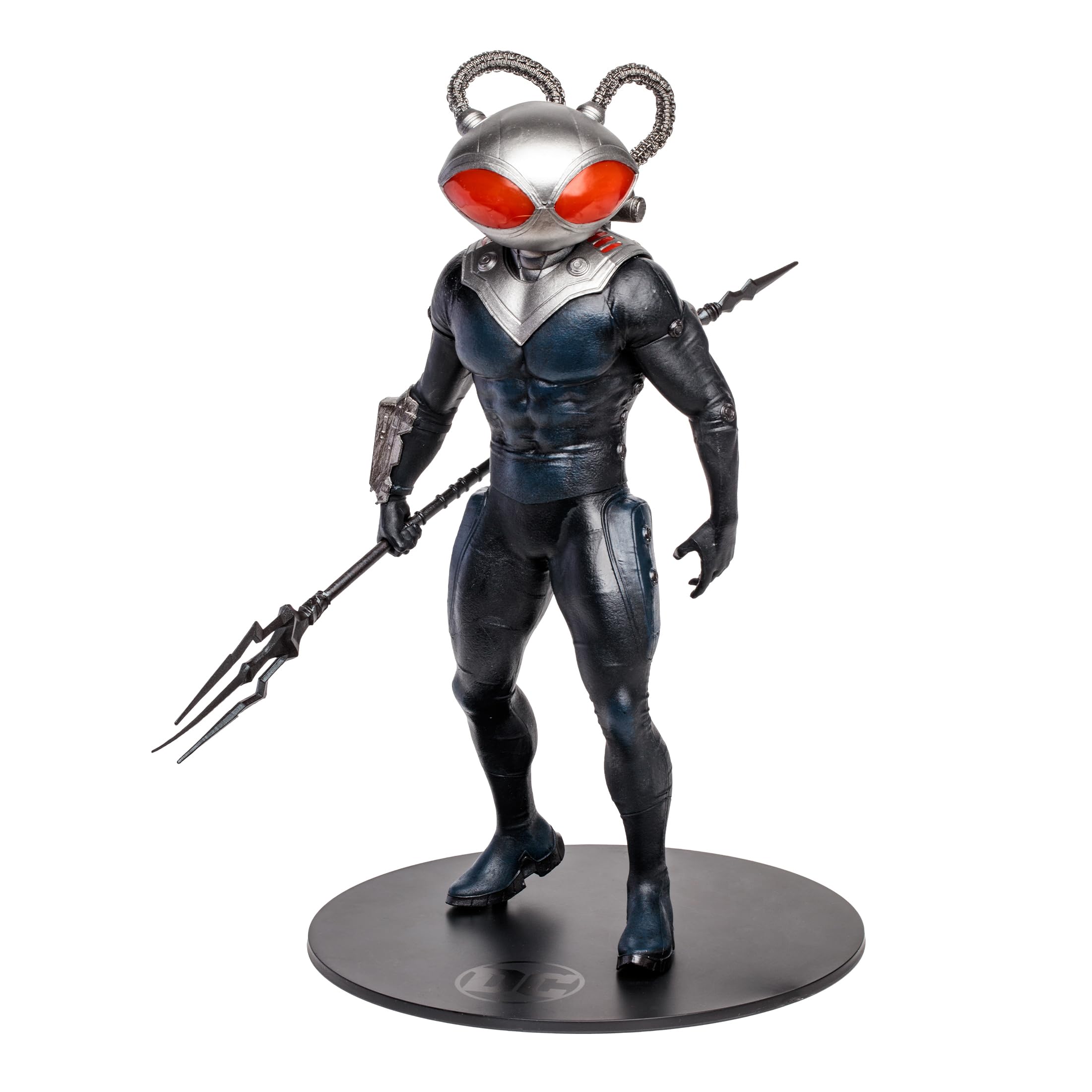 Manta Negra Statue Mcfarlane Toys Dc Multiverse De 30 Cm - Venta Internacional.