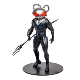 Foto 1 | Manta Negra Statue Mcfarlane Toys Dc Multiverse De 30 Cm - Venta Internacional.