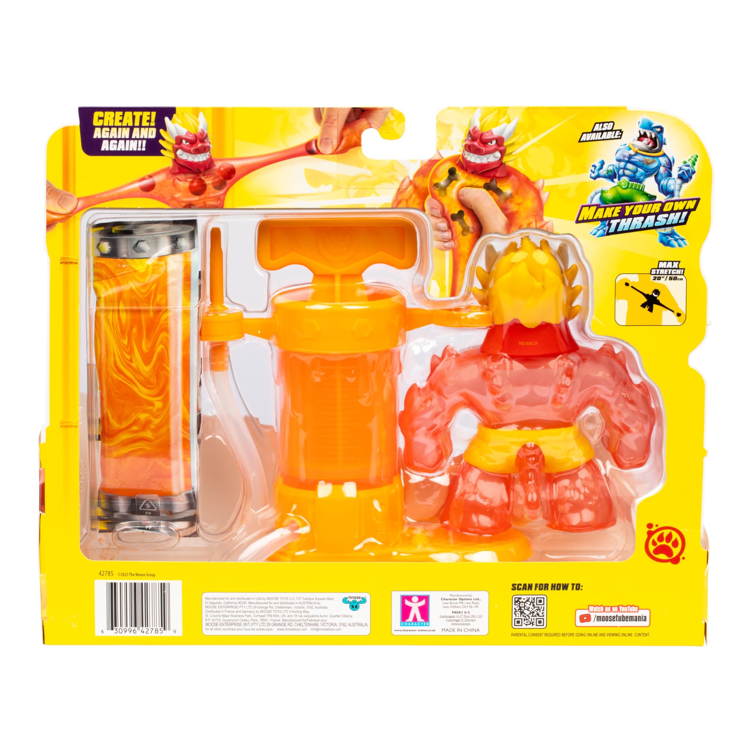 Foto 5 | Figura De Acción Heroes Of Goo Jit Zu Hero Creator Blazagon - Venta Internacional.
