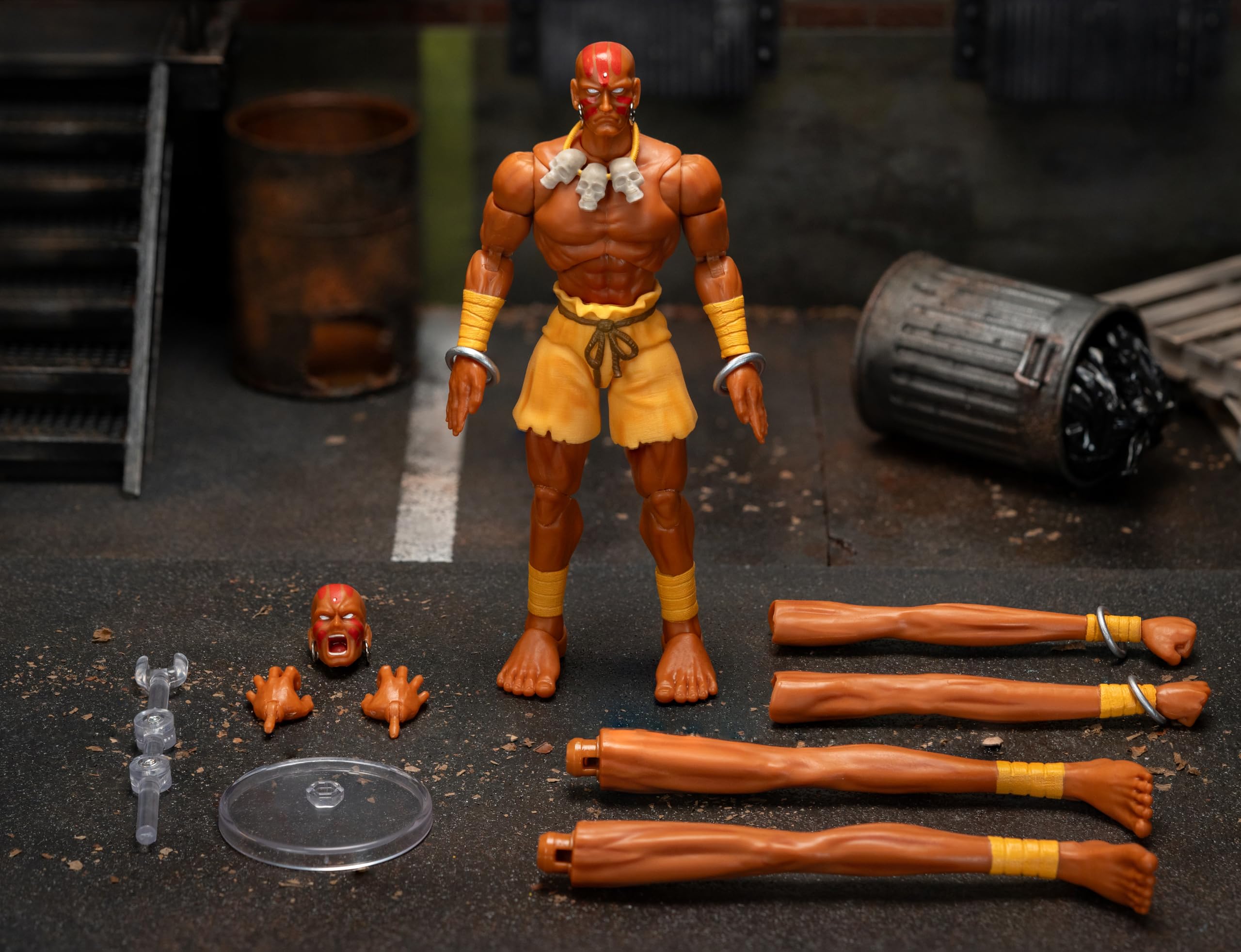 Foto 3 pulgar | Figura De Acción Jada Toys Street Fighter 6 Dhalsim 15 Cm - Venta Internacional.