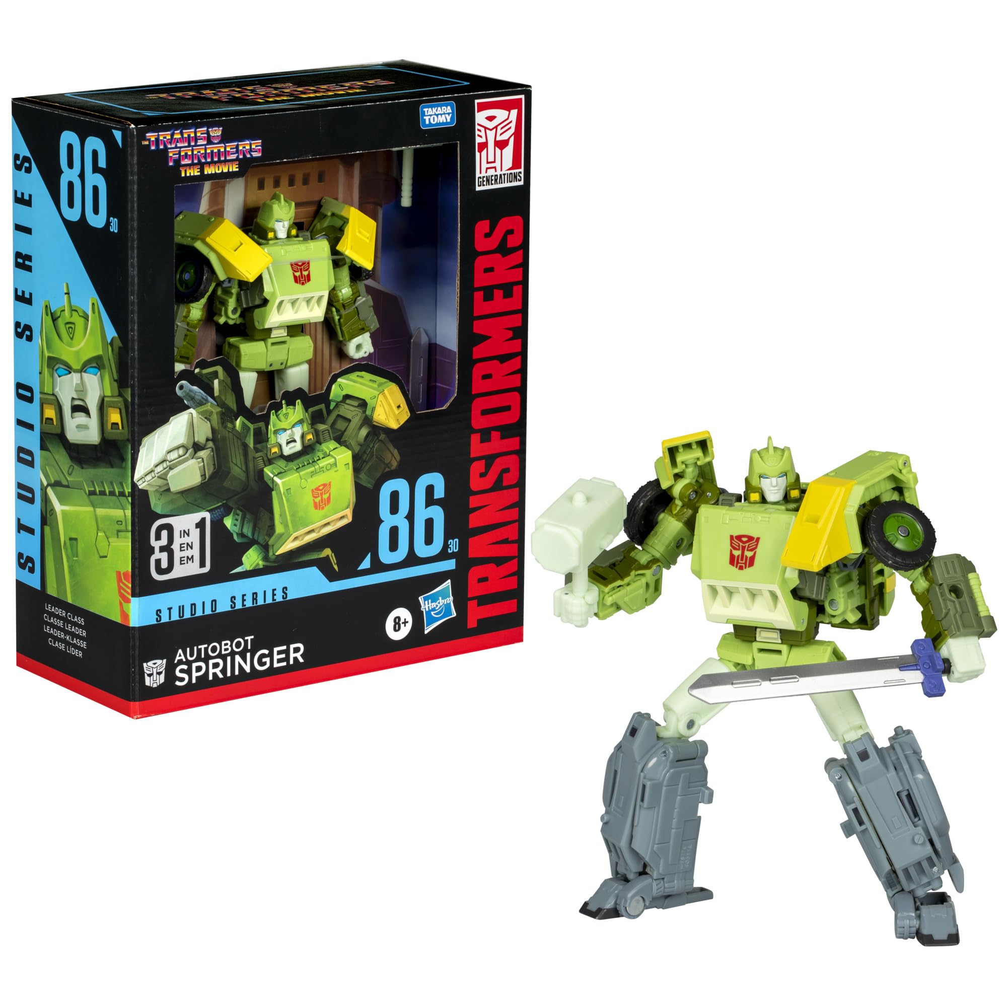 Foto 5 pulgar | Figura De Acción Transformers Studio Series Leader Springer - Venta Internacional.