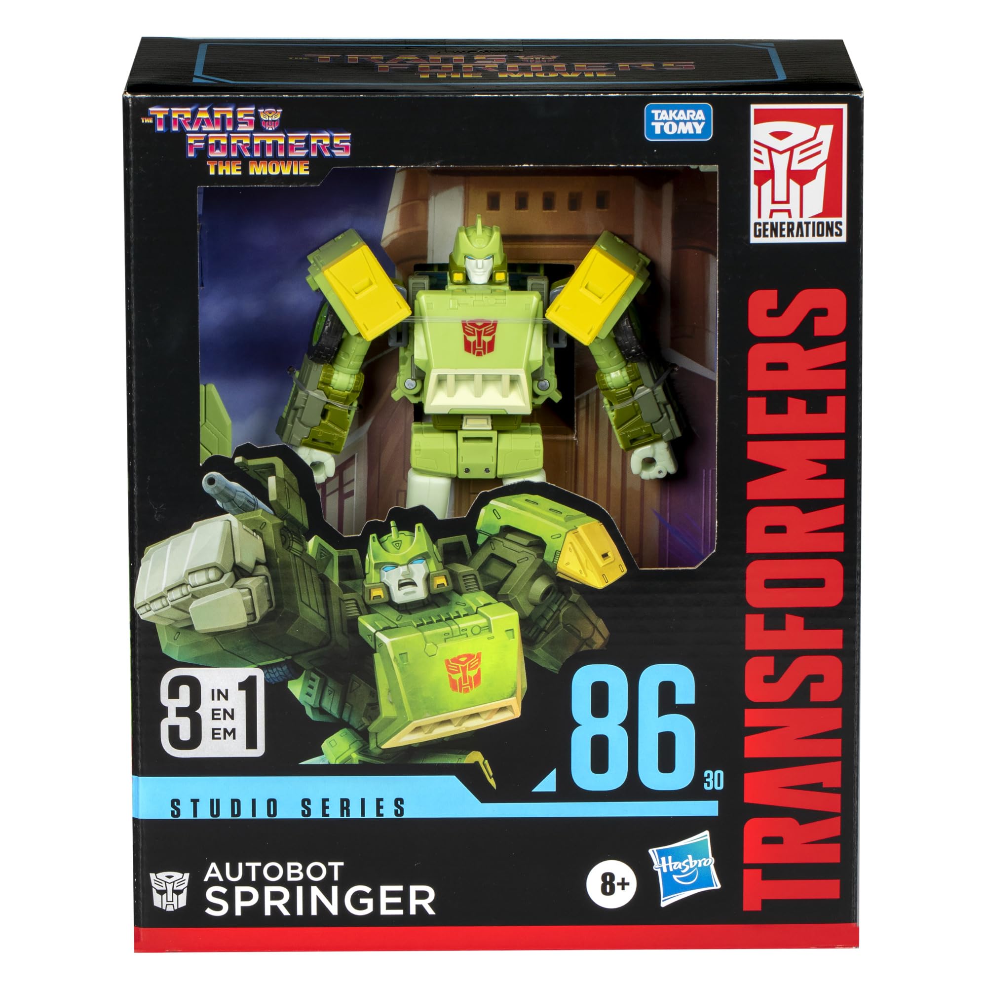 Foto 6 pulgar | Figura De Acción Transformers Studio Series Leader Springer - Venta Internacional.