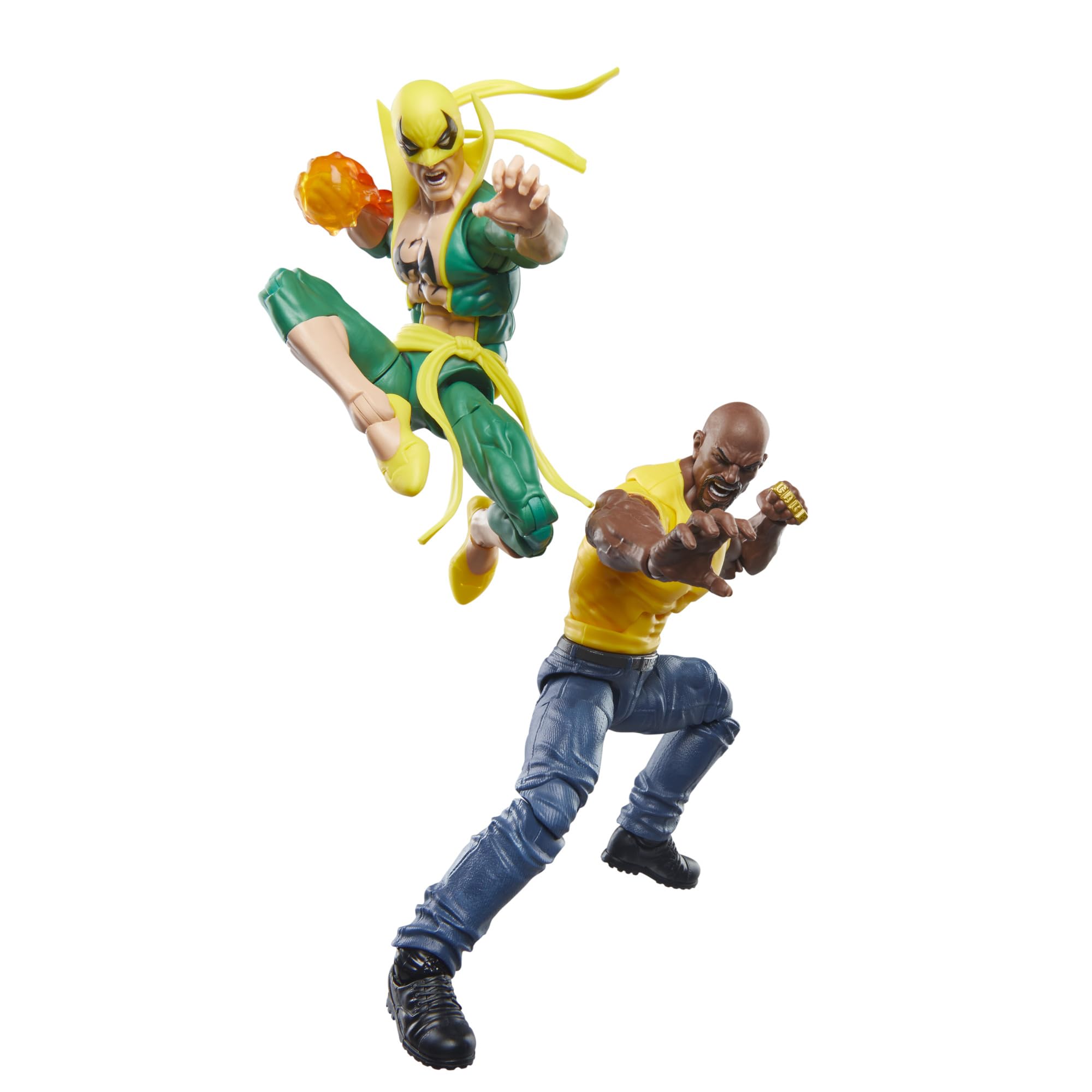 Foto 1 | Figuras De Acción Marvel Legends Iron Fist Y Luke Cage De 15 Cm - Venta Internacional.