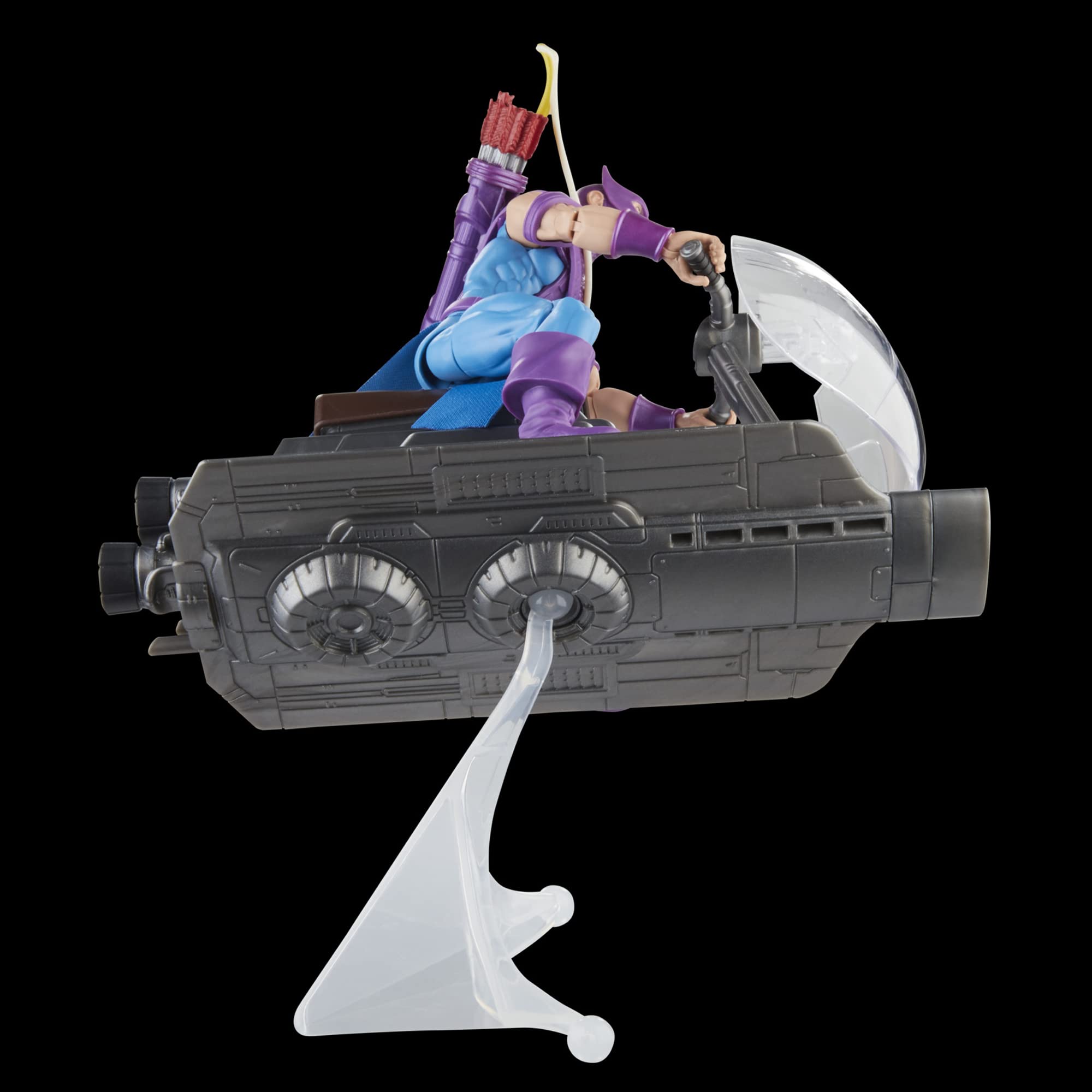 Foto 8 pulgar | Figura De Acción Hawkeye De La Serie Marvel Legends Con Skycycle - Venta Internacional.