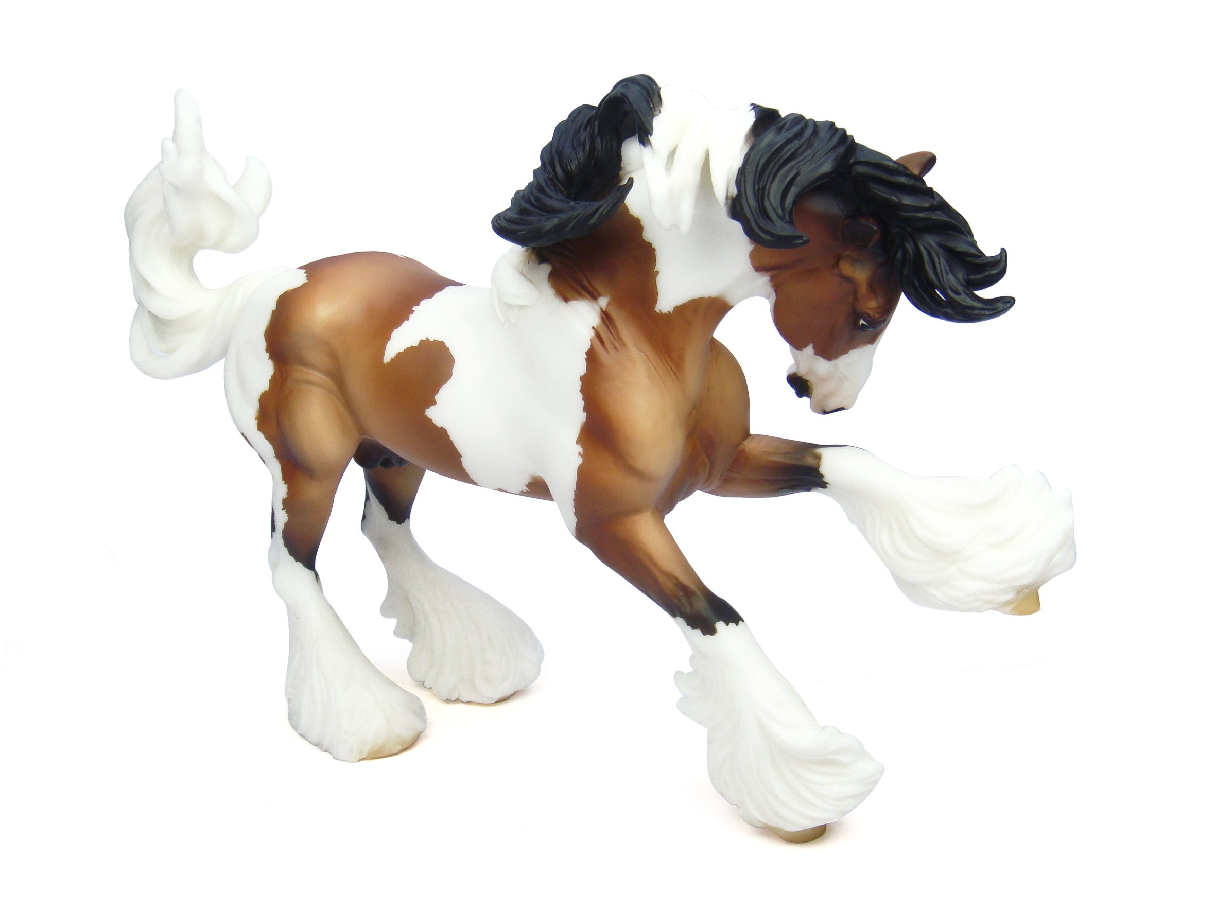 Foto 3 pulgar | Modelo Horse Toy Breyer Traditional Series Gypsy Vanner - Venta Internacional.