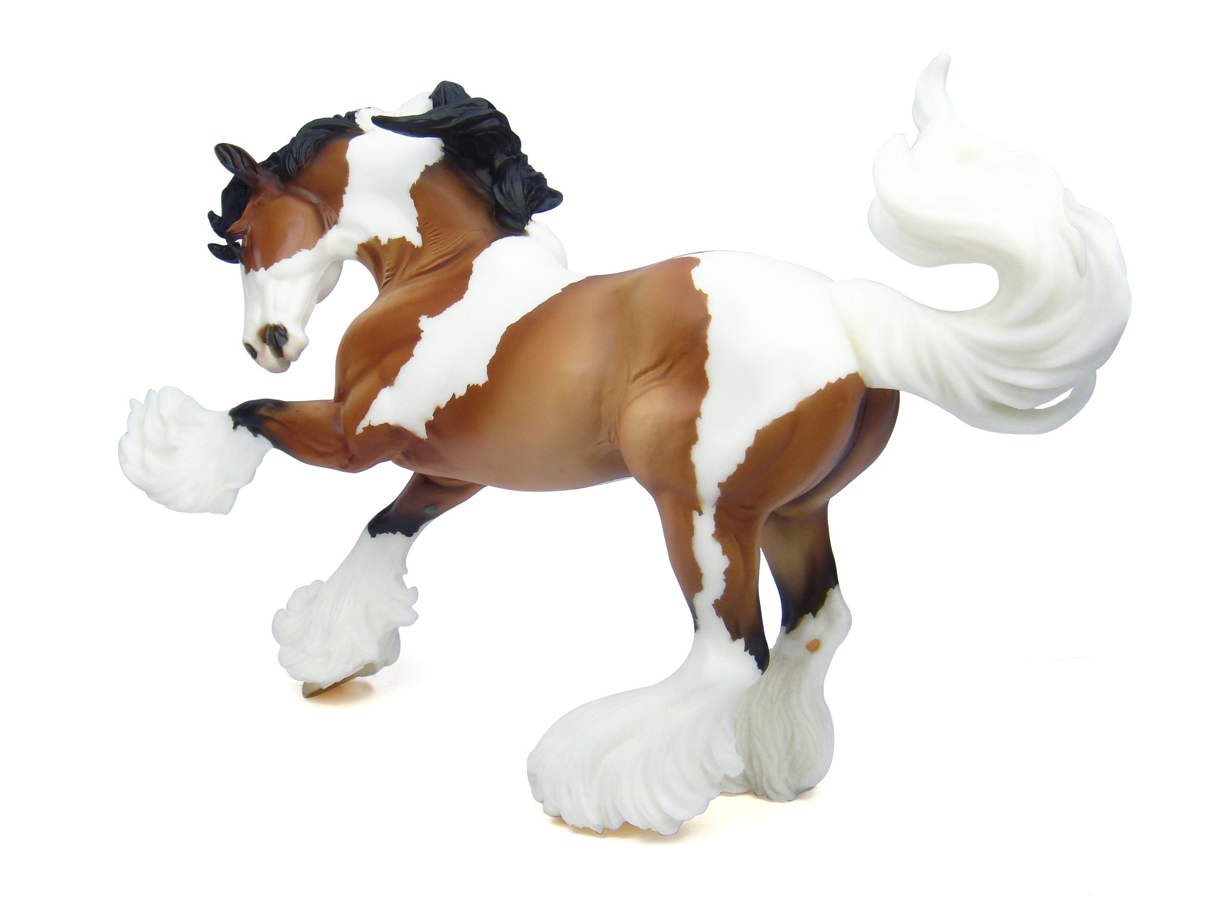Foto 4 pulgar | Modelo Horse Toy Breyer Traditional Series Gypsy Vanner - Venta Internacional.
