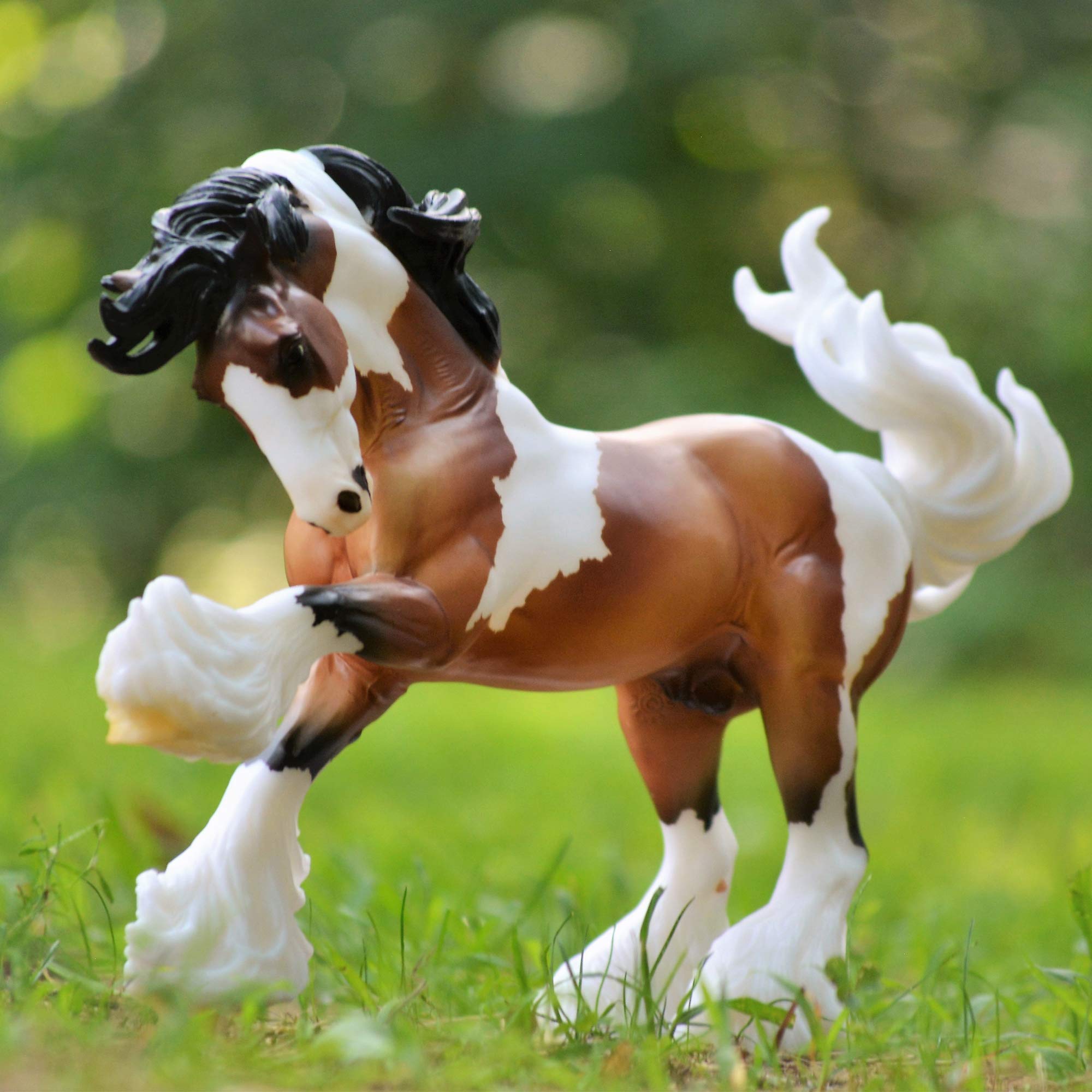 Foto 7 pulgar | Modelo Horse Toy Breyer Traditional Series Gypsy Vanner - Venta Internacional.