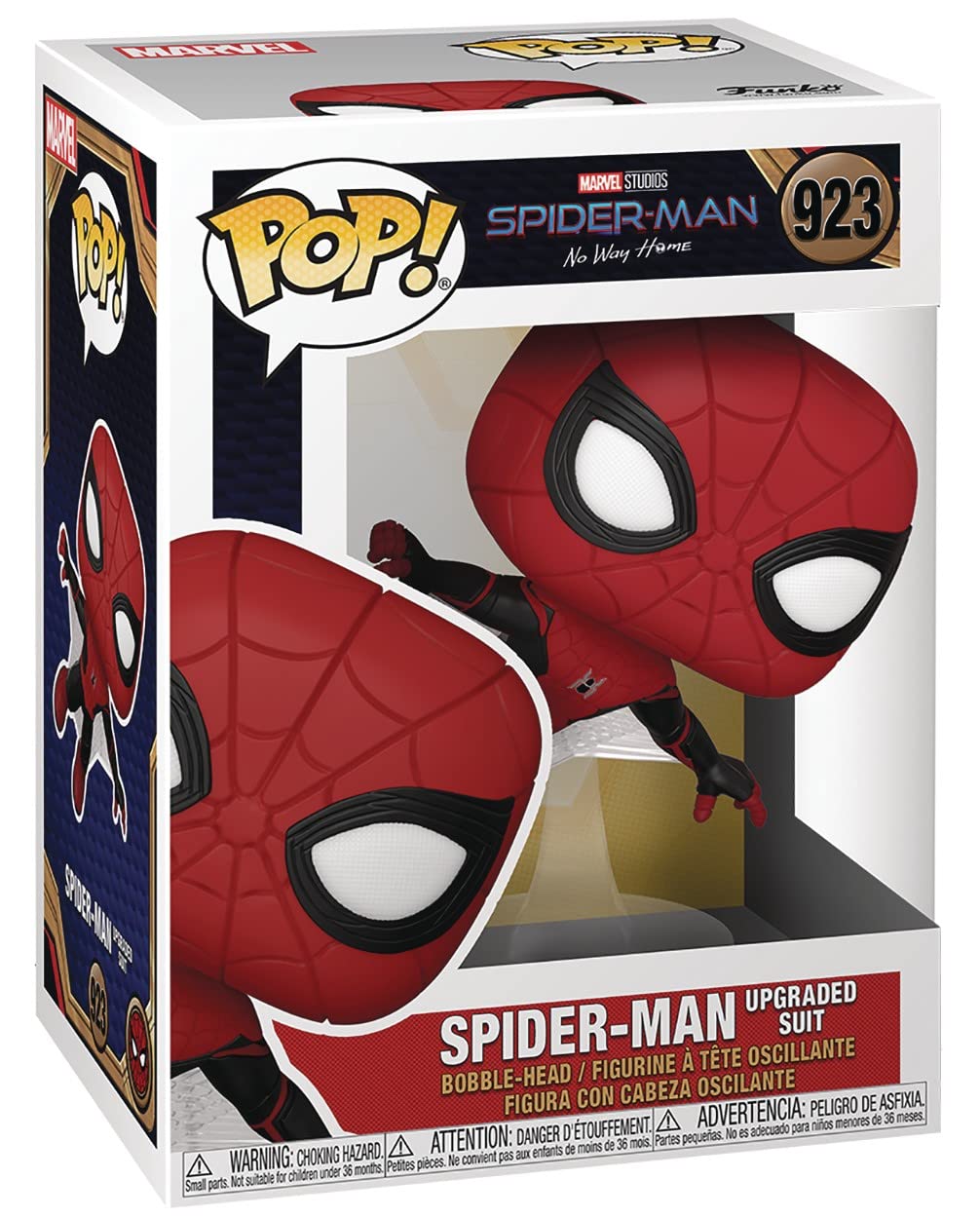 Foto 4 pulgar | ¡funko Pop! Figura De Vinilo Con Forma De Traje Mejorado De Spider-man No Way Home - Venta Internacional.