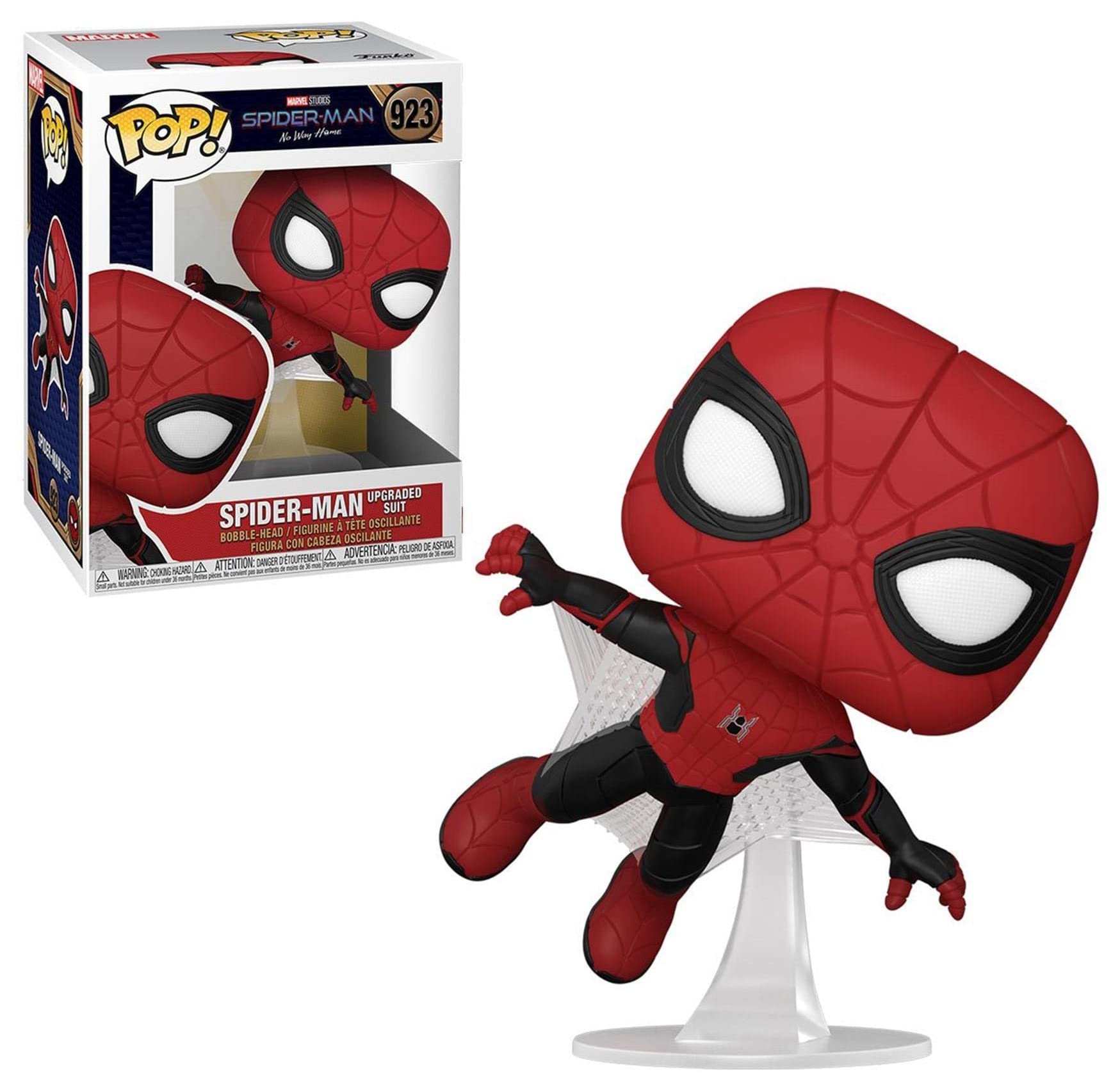 Foto 8 pulgar | ¡funko Pop! Figura De Vinilo Con Forma De Traje Mejorado De Spider-man No Way Home - Venta Internacional.