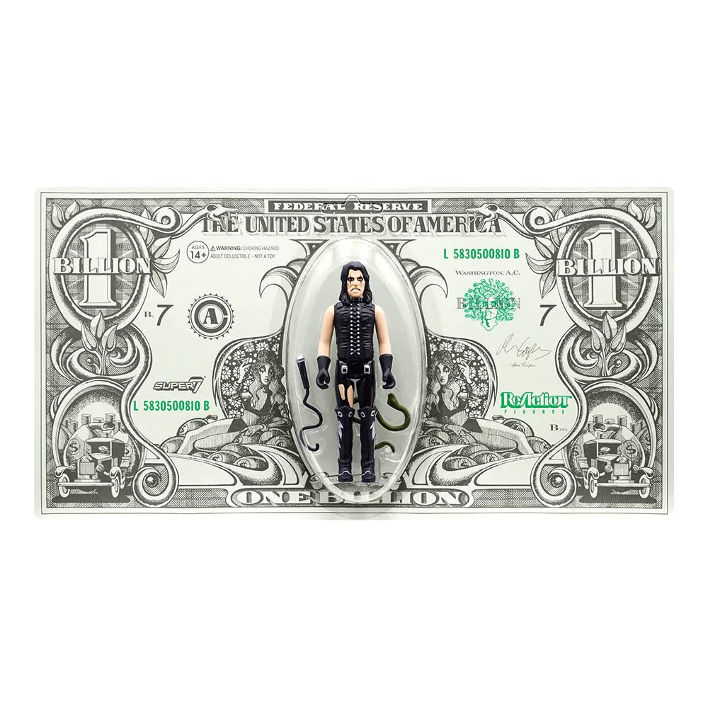 Figura De Acción Super7 Alice Cooper Billion Dollar Babies - Venta Internacional.