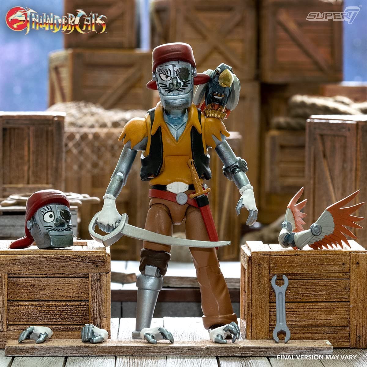 Foto 2 pulgar | Figura De Acción Super7 Ultimates! Capitán Cracker De Los Thundercats - Venta Internacional.