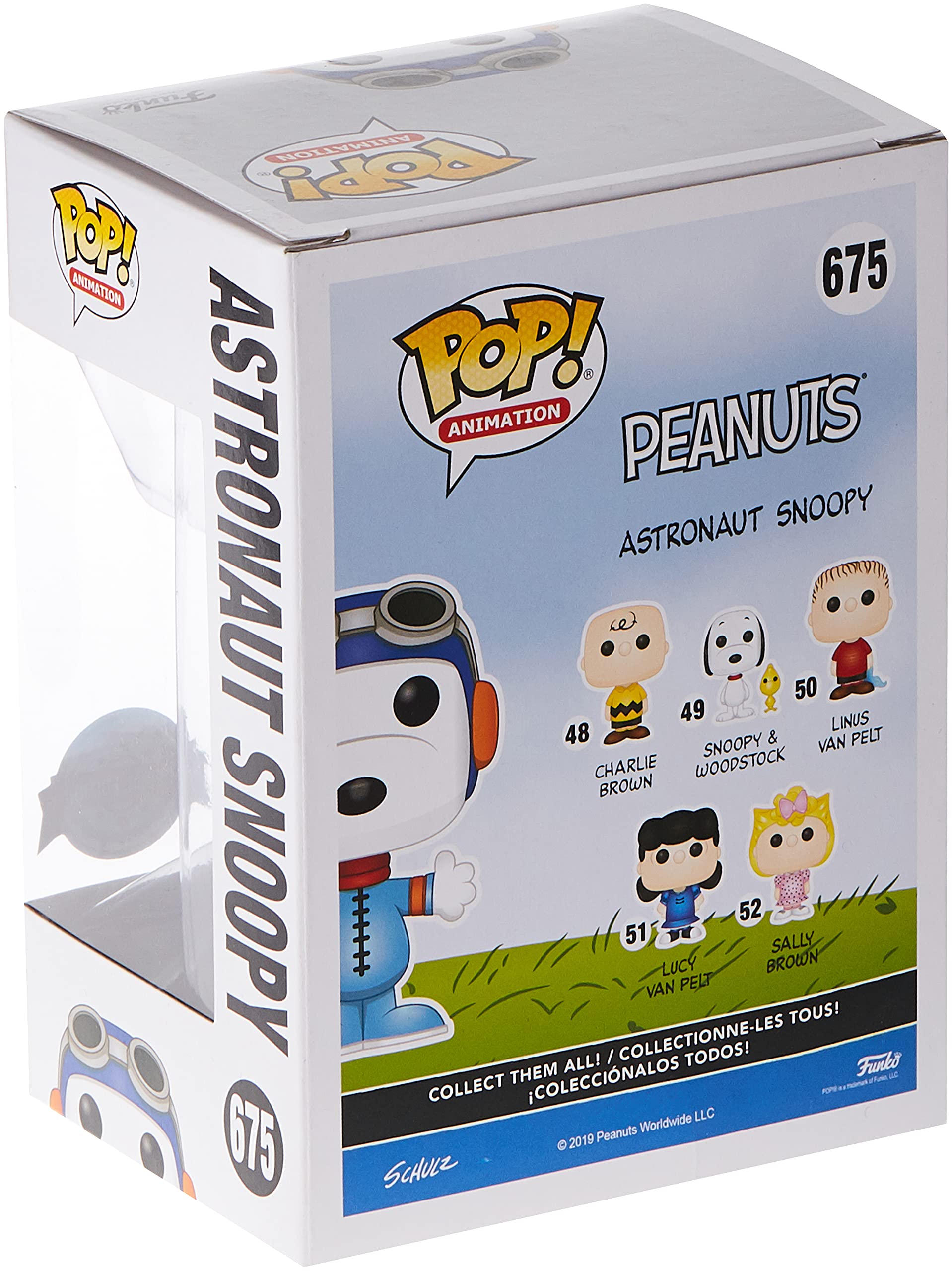 Foto 3 pulgar | Figura De Acción Funko Pop! Animación: Peanuts: Astronaut Snoopy - Venta Internacional.