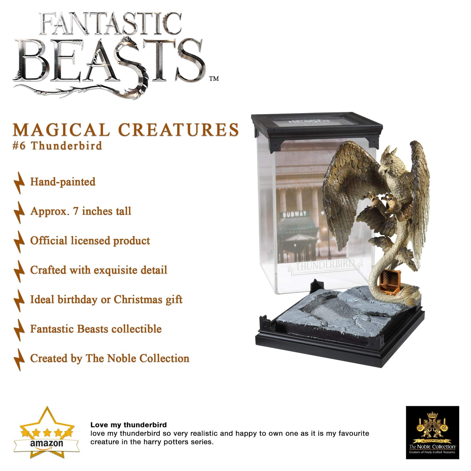 Foto 4 pulgar | Figura De Colección The Noble Collection Fantastic Beasts - Venta Internacional.