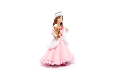 Foto 6 | Figura Papo Princesa Con Perro Rosa - Venta Internacional.