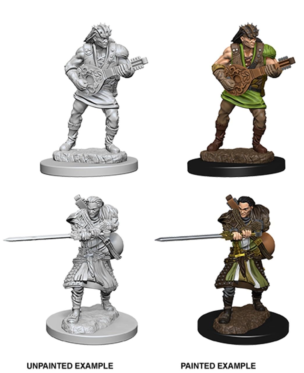 Foto 4 | Figura Miniatura D&d Nolzurs Marvelous Unpainted Wave 4 Bard - Venta Internacional.