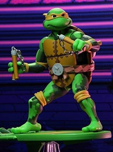 Foto 4 pulgar | Figura De Acción Neca Teenage Mutant Ninja Turtles Michelangelo - Venta Internacional.