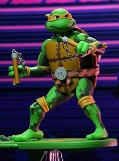 Foto 3 | Figura De Acción Neca Teenage Mutant Ninja Turtles Michelangelo - Venta Internacional.