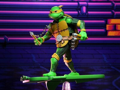 Foto 4 | Figura De Acción Neca Teenage Mutant Ninja Turtles Michelangelo - Venta Internacional.