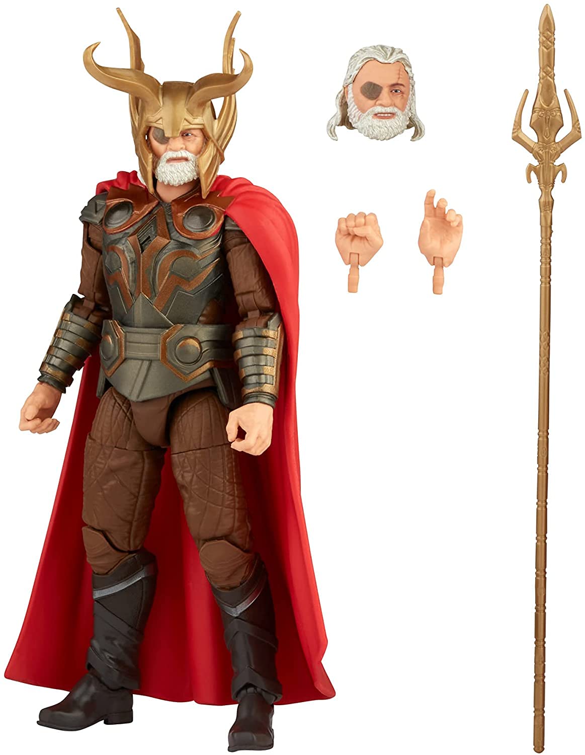 Figura De Acción Marvel Hasbro Legends Series Odin 15cm - Venta Internacional.