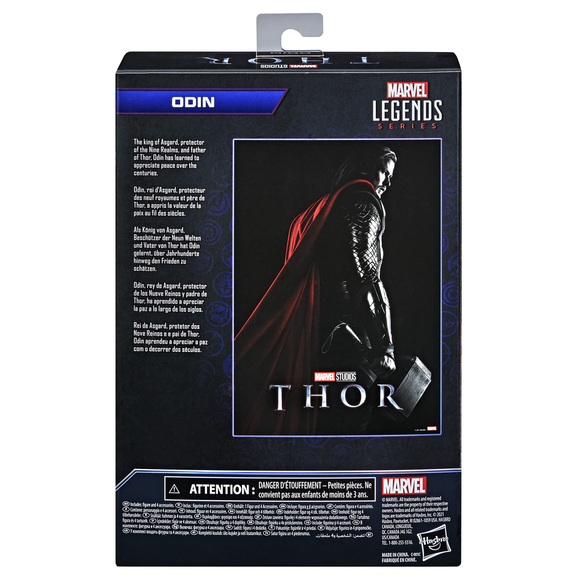 Foto 3 | Figura De Acción Marvel Hasbro Legends Series Odin 15cm - Venta Internacional.