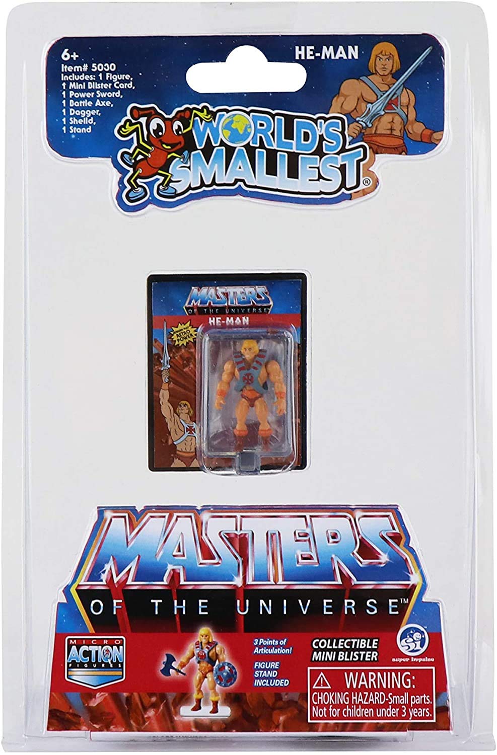 Foto 4 pulgar | Minifiguras De Masters Of The Universe Más Pequeñas Del Mundo, Set 2 - Venta Internacional.