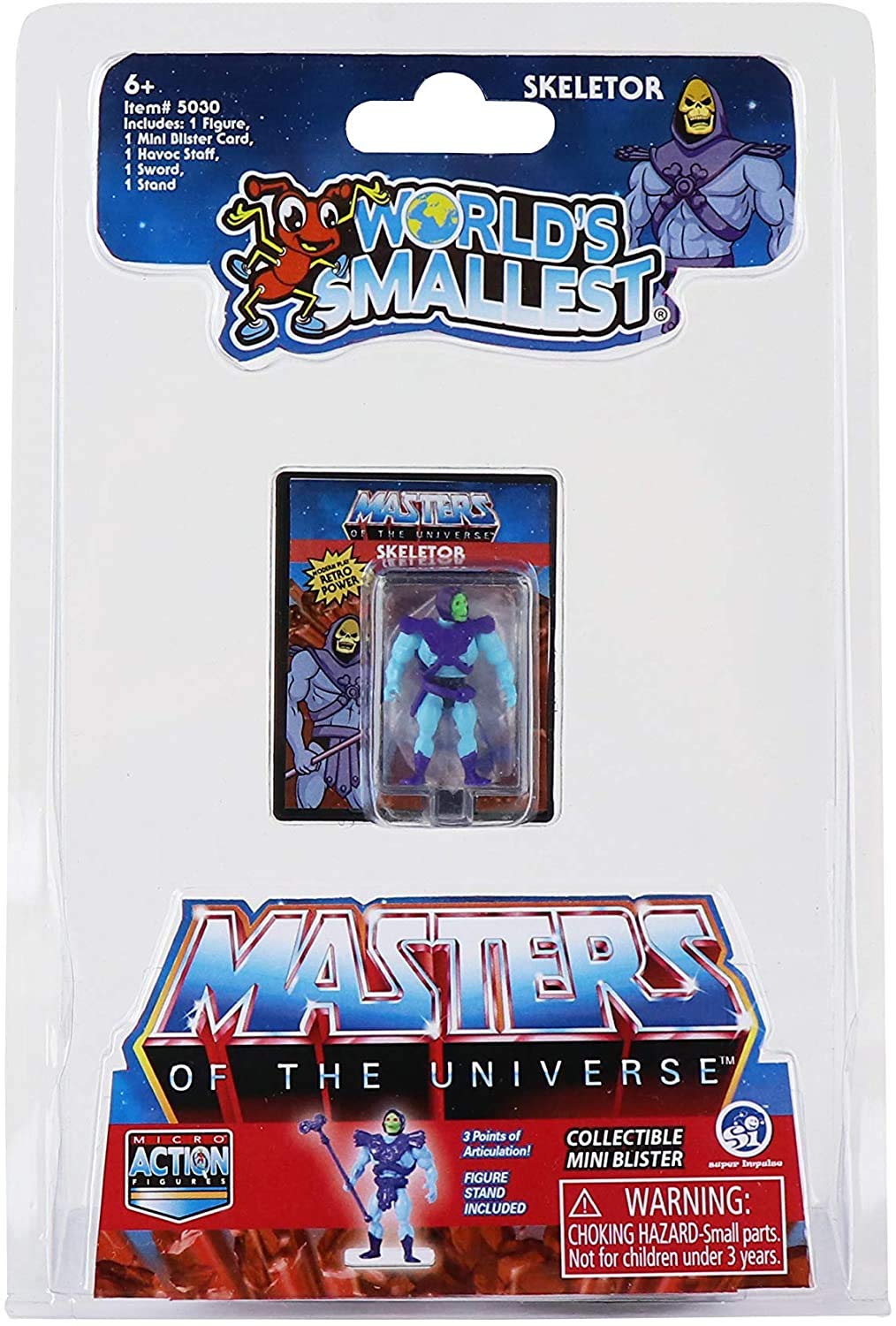 Foto 5 pulgar | Minifiguras De Masters Of The Universe Más Pequeñas Del Mundo, Set 2 - Venta Internacional.