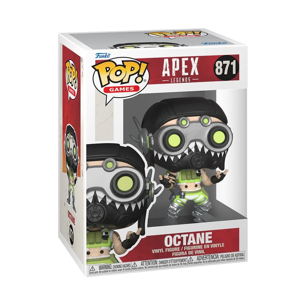 Foto 3 | Figura De Vinilo Pop Apex Legends Octane Funko Con Caja De 9,5 Cm - Venta Internacional.