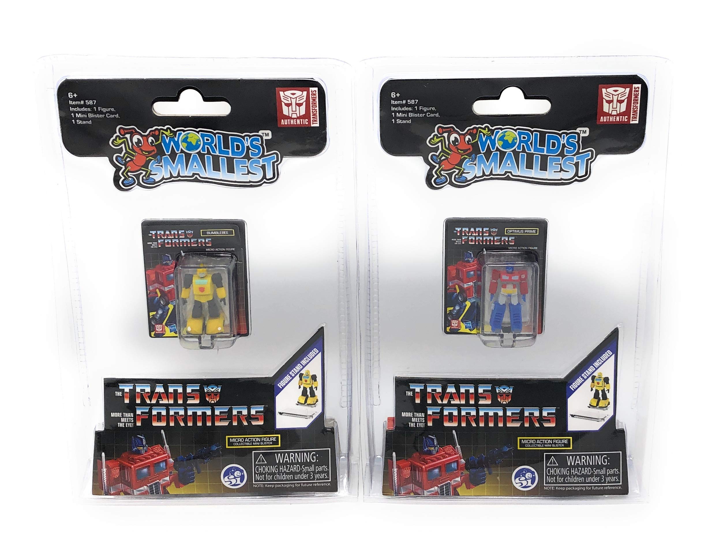 Juego De Figuras De Acción Transformers Más Pequeño Del Mundo, 2 Piezas - Venta Internacional.