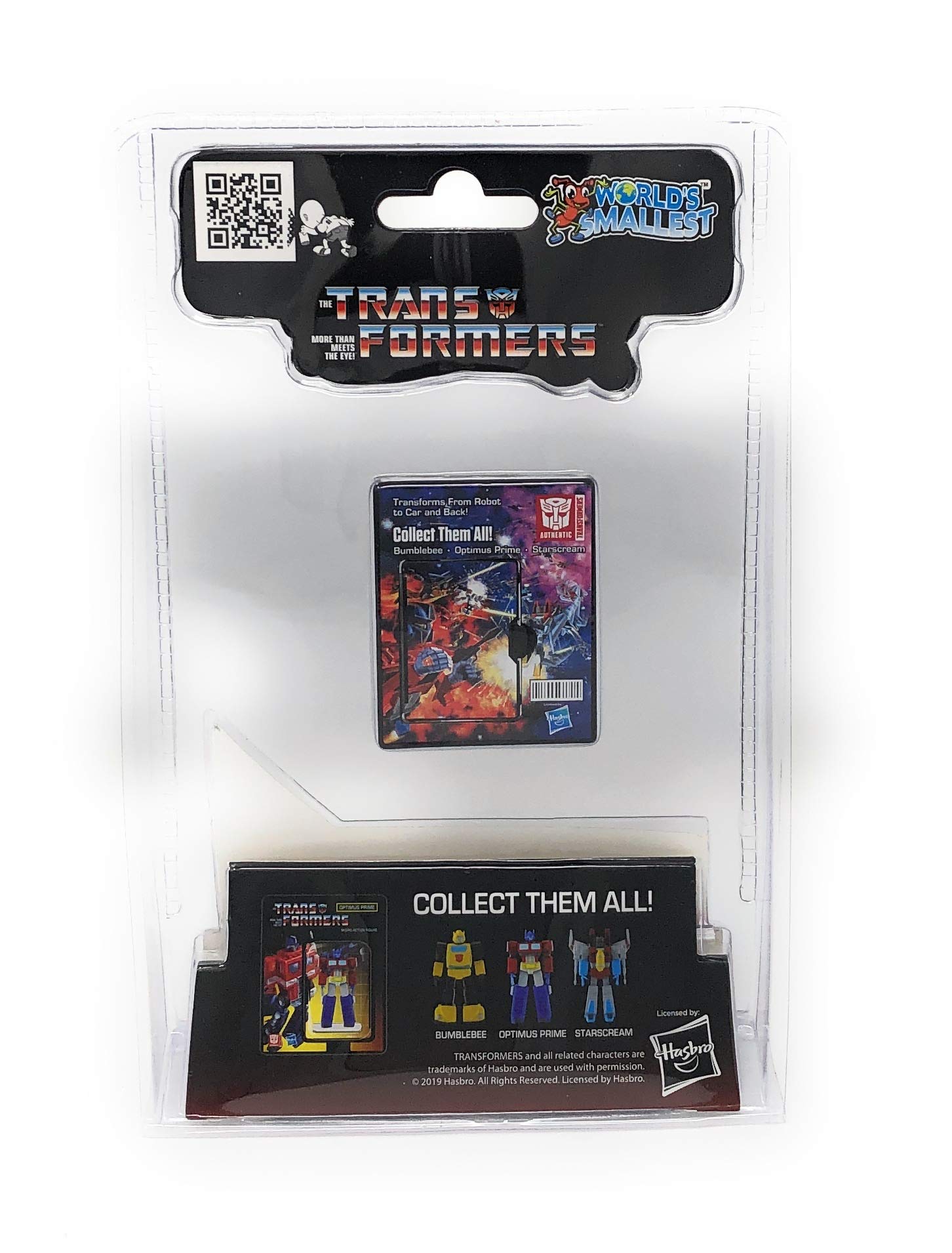 Foto 3 pulgar | Juego De Figuras De Acción Transformers Más Pequeño Del Mundo, 2 Piezas - Venta Internacional.