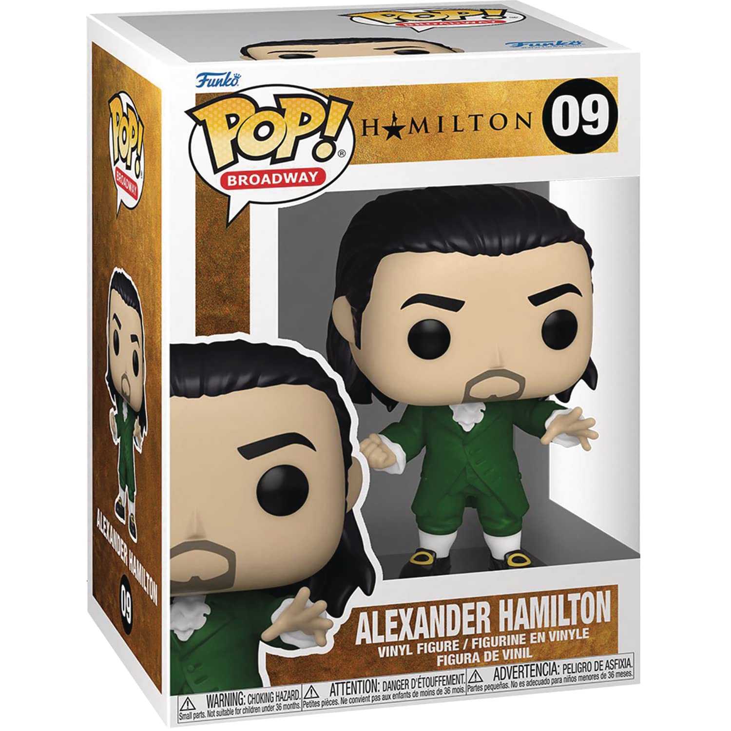 Foto 7 | Figura De Vinilo Funko Pop Broadway Hamilton Alexander Hamilton - Venta Internacional.