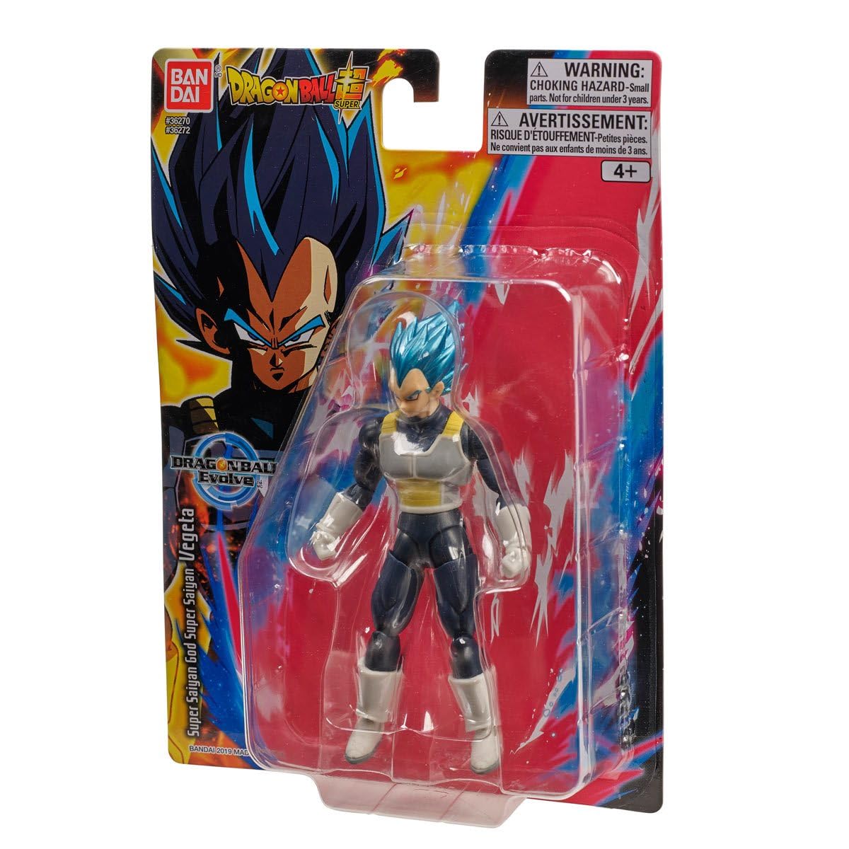 Foto 4 | Figura De Acción Bandai Namco Dragon Ball Super Vegeta Blue - Venta Internacional.