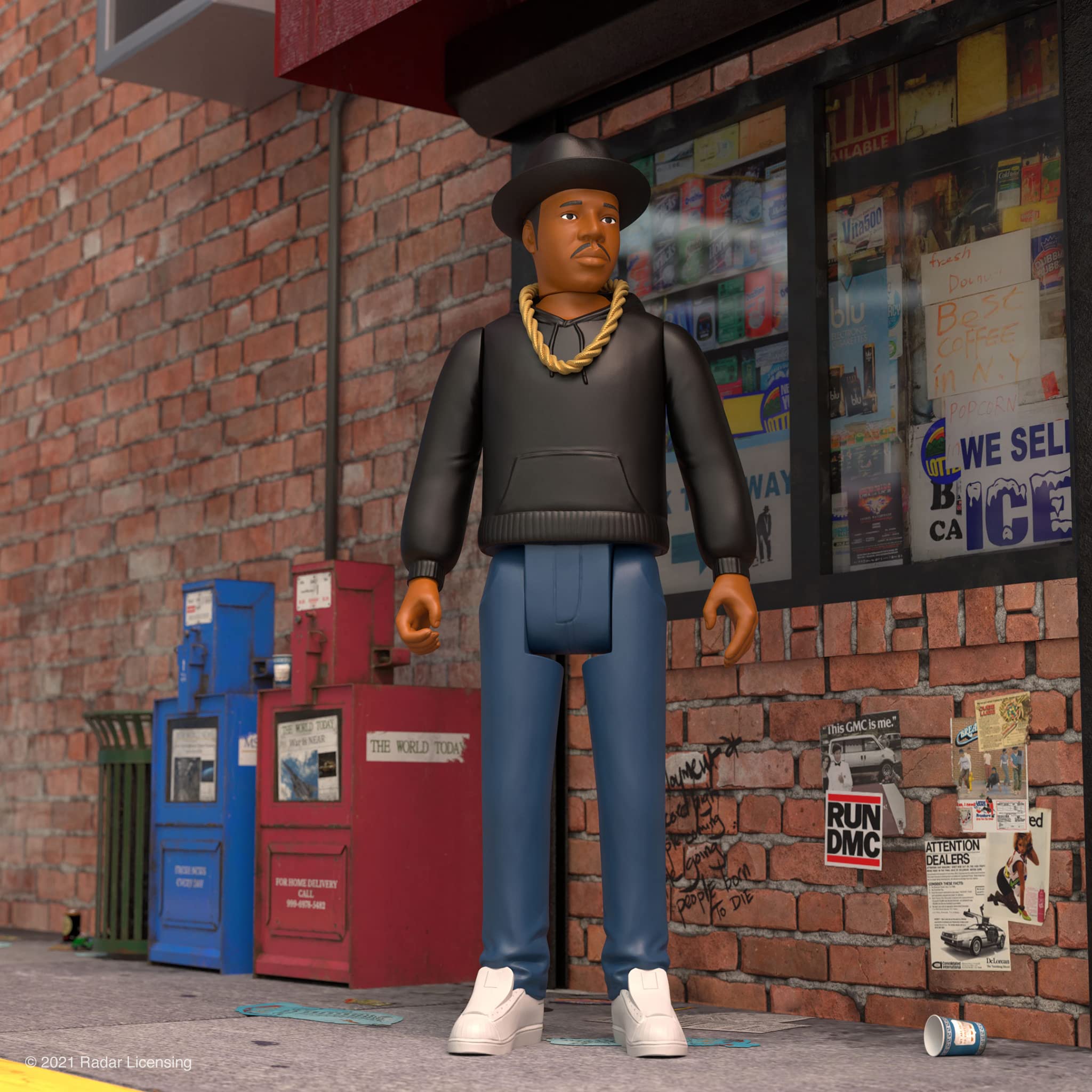 Foto 5 | Figura De Acción Super7 Run Dmc Joseph Run Simmons 9,5 Cm - Venta Internacional.