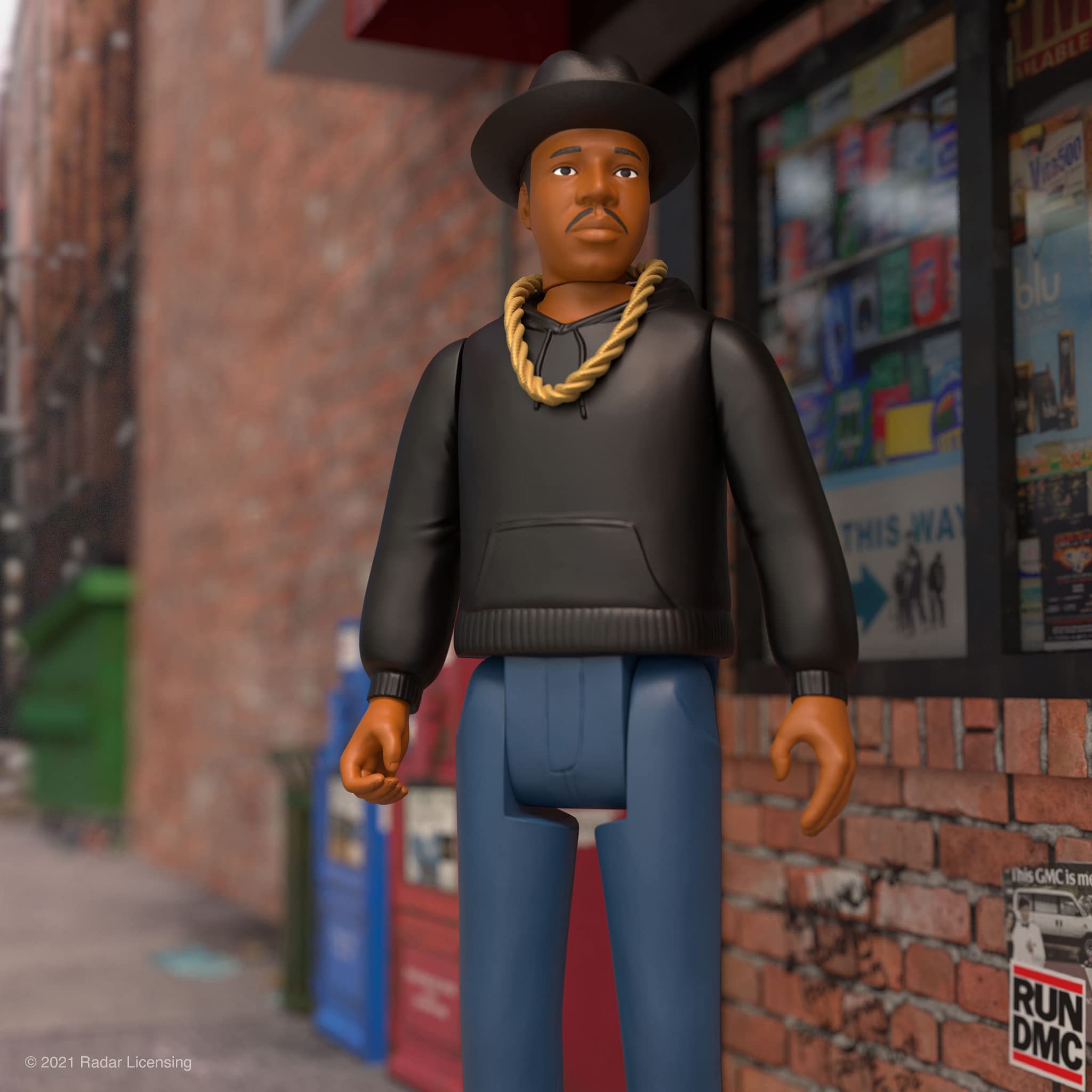 Foto 6 | Figura De Acción Super7 Run Dmc Joseph Run Simmons 9,5 Cm - Venta Internacional.