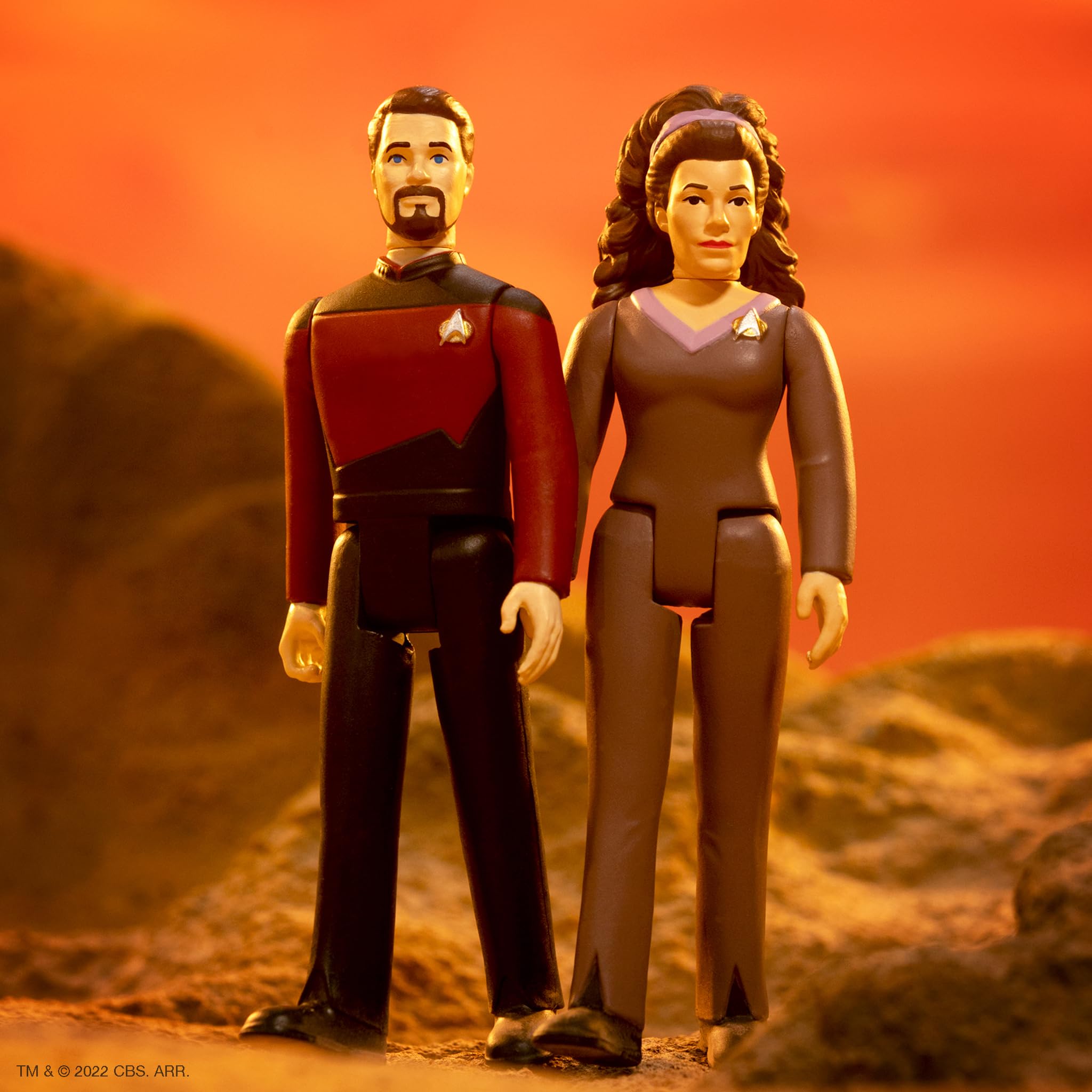 Foto 5 pulgar | Figura De Acción Super7 Star Trek The Next Generation Troi - Venta Internacional.